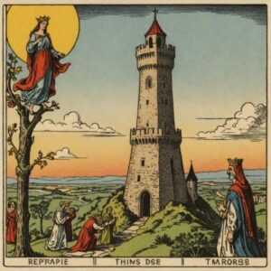 Combinação das cartas A Torre e O Louco sobre decisões difíceis