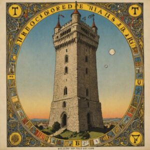 Combinação das cartas A Torre e O Mundo em momentos de transição