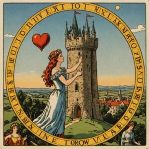 Combinação das cartas A Torre e O Mundo no amor