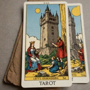 Combinação das cartas A Torre e O Mundo no trabalho