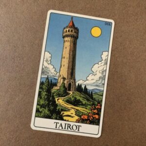 Combinação das cartas A Torre e O Mundo sobre o futuro
