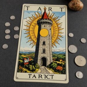 Combinação das cartas A Torre e O Sol na vida financeira