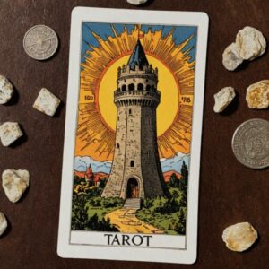 Combinação das cartas A Torre e O Sol sobre decisões difíceis