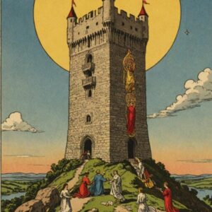 Combinação das cartas A Torre e Os Enamorados na saúde