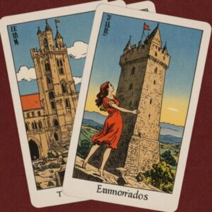 Combinação das cartas A Torre e Os Enamorados sobre o futuro