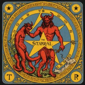 Combinação das cartas O Diabo e A Estrela na vida espiritual
