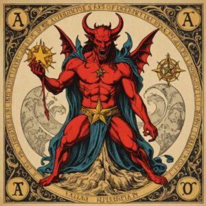 Combinação das cartas O Diabo e A Estrela no trabalho