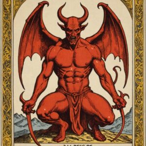 Combinação das cartas O Diabo e A Força no trabalho