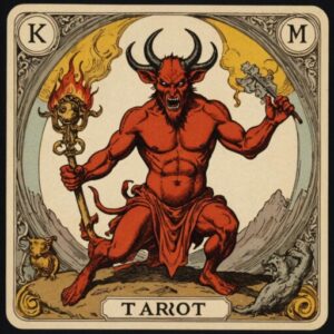Combinação das cartas O Diabo e O Louco sobre decisões difíceis