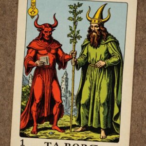 Combinação das cartas O Diabo e O Mago na vida financeira