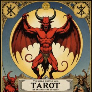 Combinação das cartas O Diabo e O Mundo como conselho do dia