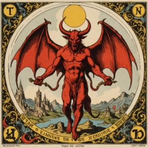 Combinação das cartas O Diabo e O Mundo sobre o futuro