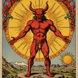 Combinação das cartas O Diabo e O Sol na saúde