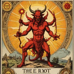 Combinação das cartas O Diabo e O Sol sobre o futuro