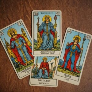 Combinação das cartas O Julgamento e A Justiça na vida espiritual
