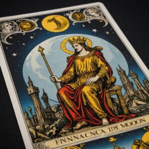 Combinação das cartas O Julgamento e A Lua na vida financeira
