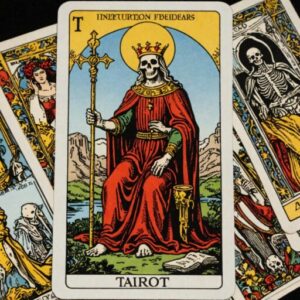 Combinação das cartas O Julgamento e A Morte na vida financeira