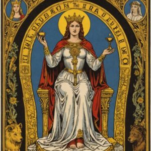 Combinação das cartas O Julgamento e A Sacerdotisa como conselho do dia