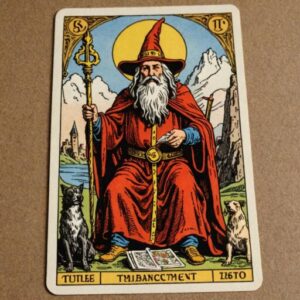 Combinação das cartas O Julgamento e O Mago na vida financeira