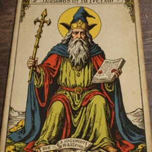 Combinação das cartas O Julgamento e O Mago sobre o futuro