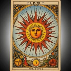 Combinação das cartas O Julgamento e O Sol como conselho do dia