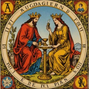 Combinação das cartas O Julgamento e Os Enamorados em relacionamentos