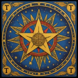 Combinação das cartas O Mundo e A Estrela no amor