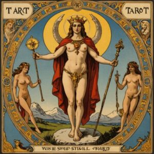 Combinação das cartas O Mundo e A Força na vida espiritual