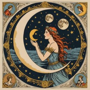 Combinação das cartas O Mundo e A Lua no amor
