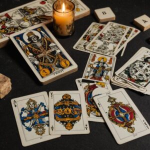 Combinação das cartas O Mundo e A Morte sobre decisões difíceis