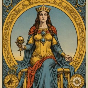 Combinação das cartas O Mundo e A Sacerdotisa como conselho do dia