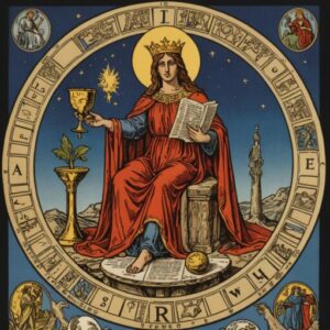 Combinação das cartas O Mundo e O Hierofante no trabalho
