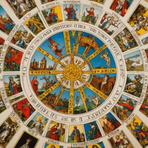 Combinação das cartas O Mundo e O Julgamento em momentos de transição