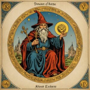 Combinação das cartas O Mundo e O Mago como conselho do dia
