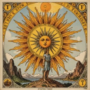 Combinação das cartas O Sol e A Força na saúde