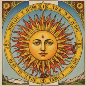 Combinação das cartas O Sol e A Força na vida espiritual
