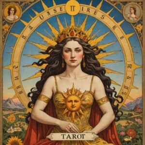 Combinação das cartas O Sol e A Imperatriz em relacionamentos
