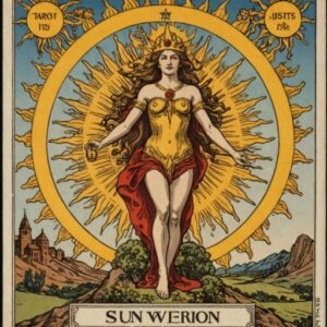 Combinação das cartas O Sol e A Justiça na saúde