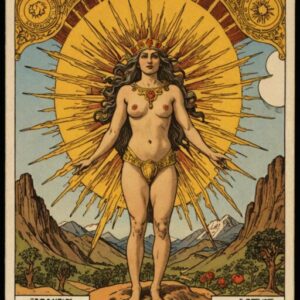 Combinação das cartas O Sol e A Justiça na vida espiritual
