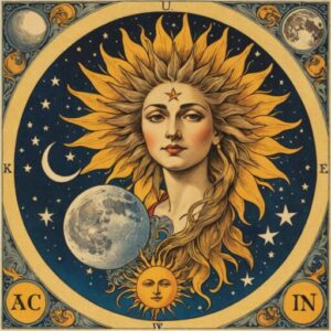 Combinação das cartas O Sol e A Lua na saúde