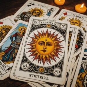 Combinação das cartas O Sol e A Morte na vida espiritual