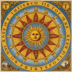 Combinação das cartas O Sol e A Roda da Fortuna como conselho do dia