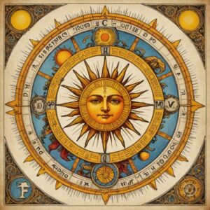 Combinação das cartas O Sol e A Roda da Fortuna em momentos de transição