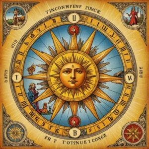Combinação das cartas O Sol e A Roda da Fortuna na vida financeira