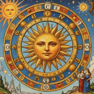 Combinação das cartas O Sol e A Roda da Fortuna no amor