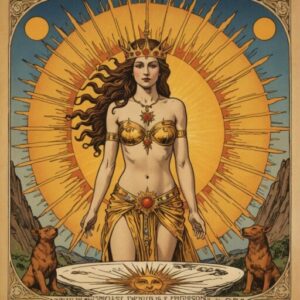 Combinação das cartas O Sol e A Sacerdotisa sobre decisões difíceis