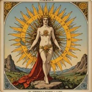 Combinação das cartas O Sol e A Temperança na vida espiritual
