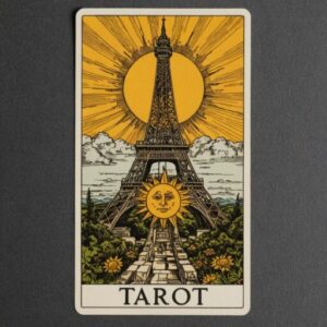 Combinação das cartas O Sol e A Torre em momentos de transição