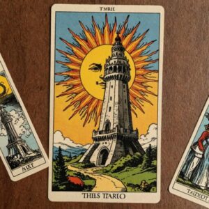 Combinação das cartas O Sol e A Torre sobre decisões difíceis