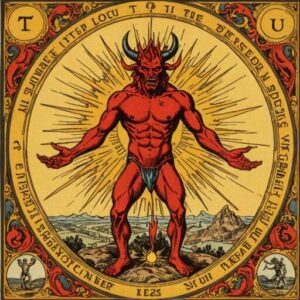 Combinação das cartas O Sol e O Diabo na saúde